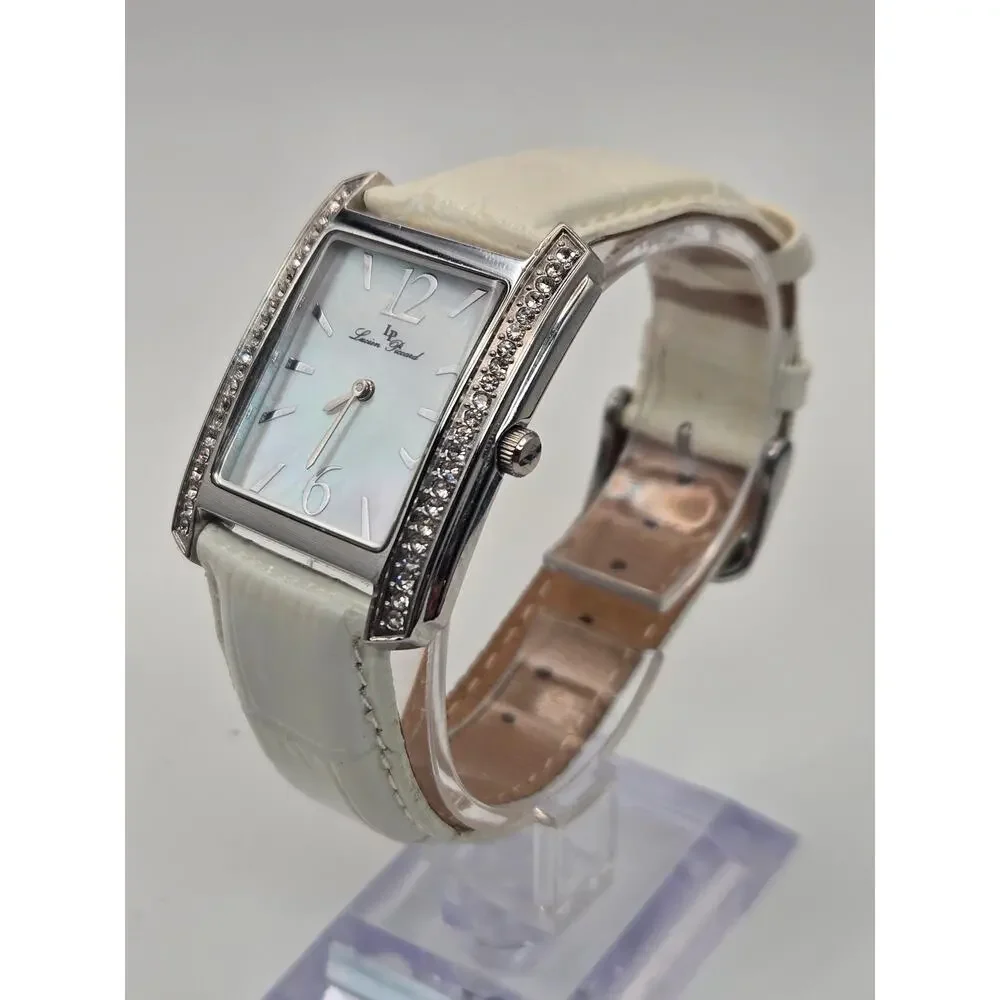 Lucien Piccard Lady's Coca White Dial Crystal Watch